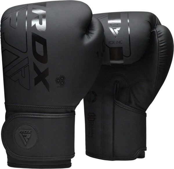 Train with confidence using these professional-quality boxing gloves, designed for sparring, bag work, and general fitness training. Engineered for comfort, durability, and performance, they provide excellent impact absorption while keeping your hands and wrists safe. The multi-layered padding evenly distributes force, reducing strain on knuckles and wrists and allowing longer, more effective training sessions. An ergonomic pre-curved design helps form the perfect fist, giving you better control and more accurate strikes. Crafted from durable, high-quality leather, these gloves are built to withstand repeated use while maintaining a sleek, professional appearance. The full wraparound wrist strap offers firm support, and the hook-and-loop fasteners make it easy to put on and remove the gloves quickly. Multiple ventilation zones in the palms and thumb ensure airflow, keeping your hands dry and comfortable even during intense workouts. A grip bar in the palm area aligns your hand naturally, helping you deliver consistent, powerful punches. Available in a range of weights from 8 oz to 18 oz, these gloves are perfect for beginners and experienced athletes alike, providing reliable performance for home or gym training.  Product Specifications     • Product Type: Professional Training Boxing Gloves      • Material: Durable, multi-layered leather      • Padding: Multi-layered foam for superior impact dispersion      • Weight Options: 8, 10, 12, 14, 16, 18 oz      • Features: Ergonomic pre-curved design, full wraparound wrist strap, hook-and-loop fasteners, ventilated palm for airflow      • Suitable For: Sparring, heavy bag training, fitness workouts, general boxing training      • Benefits: Reduces impact stress, improves fist alignment, enhances punch control, keeps hands dry      • Target Audience: Men and women, beginners to advanced trainees      • Care Instructions: Wipe clean after use; allow to air dry